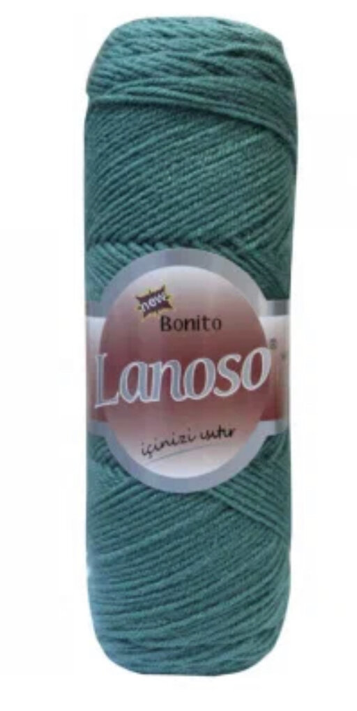 LANOSO Bonito 49% шерсть 51% акрил;100гр-300м(1 моток)