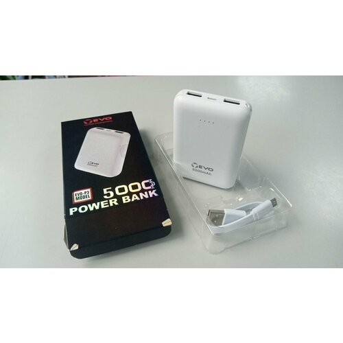Внешний аккумулятор EVO-P3 Power Bank 5000mAh 115000₽