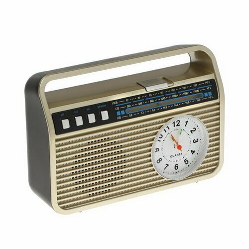 Радиоприёмник Сигнал РП-332 220В УКВ 64-108 МГц 1200 мАч USB SD AUX белый 245700₽