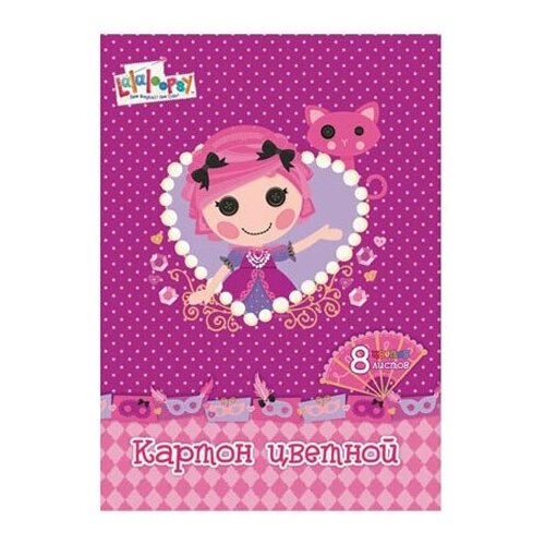 Action! LL-CC-8/8 Набор цветного мелованного картона lalaloopsy , ф. а4, 8 цв, 8 л, action! action bnf acc 8 8 набор цветного мелованного картона tatty teddy ф а4 8 цв 8 л action