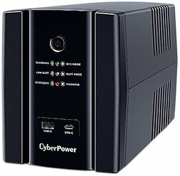 CyberPower UT2200EIG ИБП {Line-Interactive, Tower, 2200VA/1320W USB/RJ11/45/USB charger A/C (6 IEC С13) NEW}