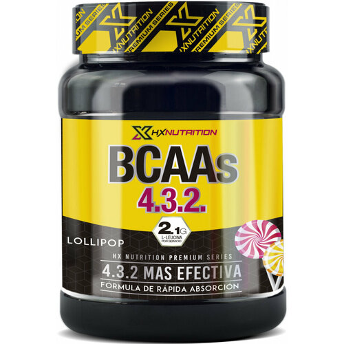Аминокислоты BCAA (БЦАА) HX Nutrition Premium BCAA´S 4.3.2 (500 г) Леденец