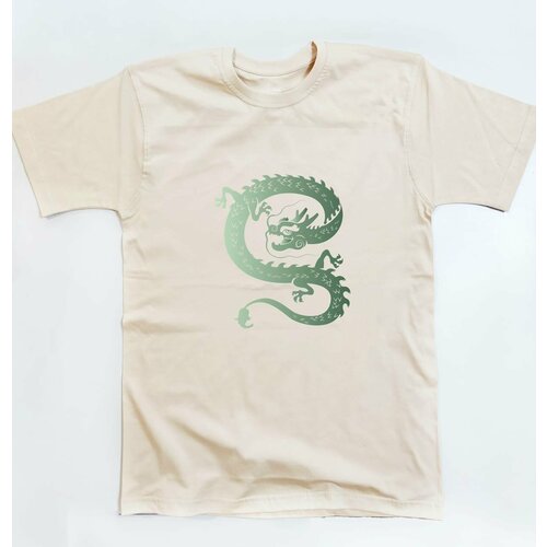 фото Футболка, размер xl, бежевый yoha print