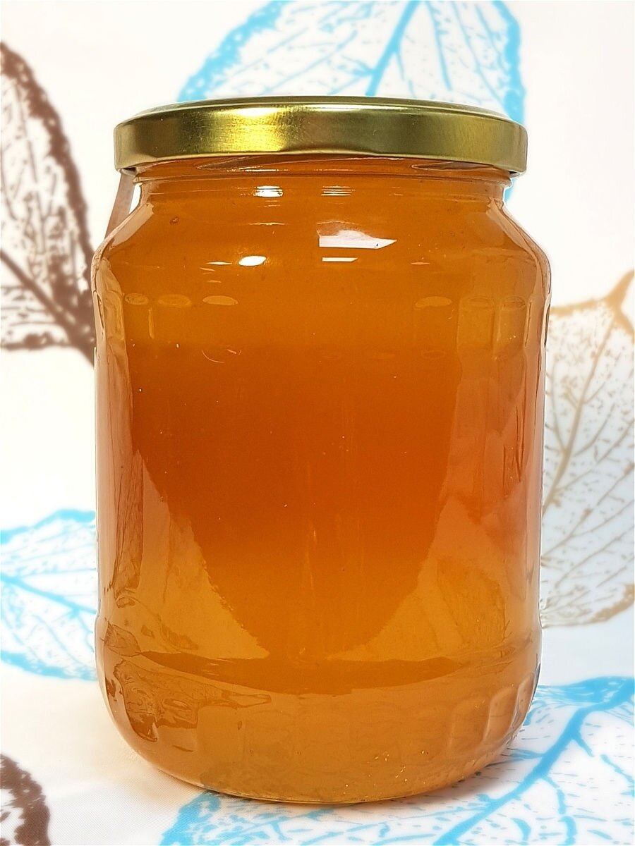 Мёд натуральный васильковый сбор 2023г 970 г - фотография № 2