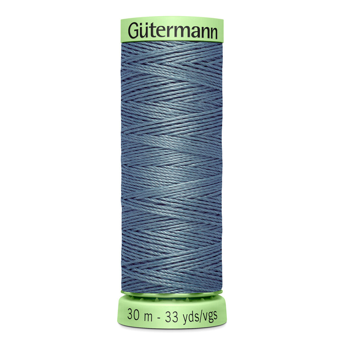 Нитки швейные Top Stitch 30/30 м для декоративной отстрочки, 100% полиэстер, Gutermann 744506 (788 серенити), 5 шт