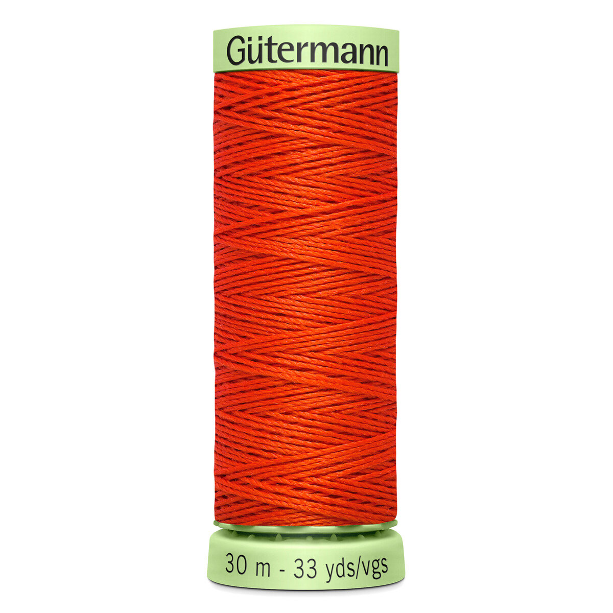Нитки швейные Top Stitch 30/30 м для декоративной отстрочки, 100% полиэстер, Gutermann 744506 (155 яркий апельсин), 5 шт