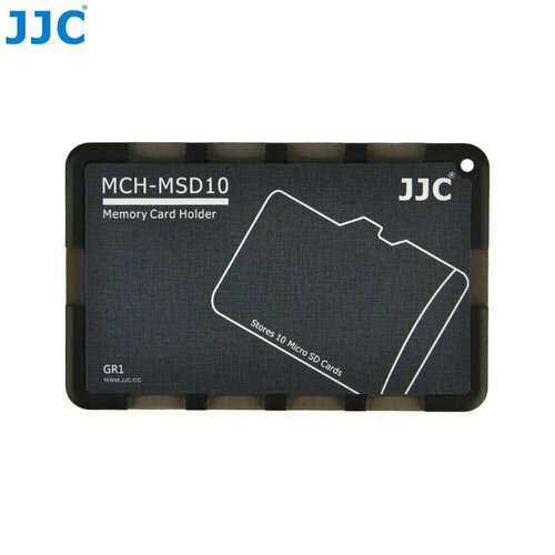 Кейс JJC для 10 карт Micro SD (MCH-MSD10GR)
