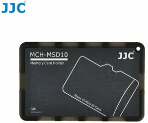 Кейс для карт памяти MicroSD JJC MCH-MSD10GR (10xMicroSD)