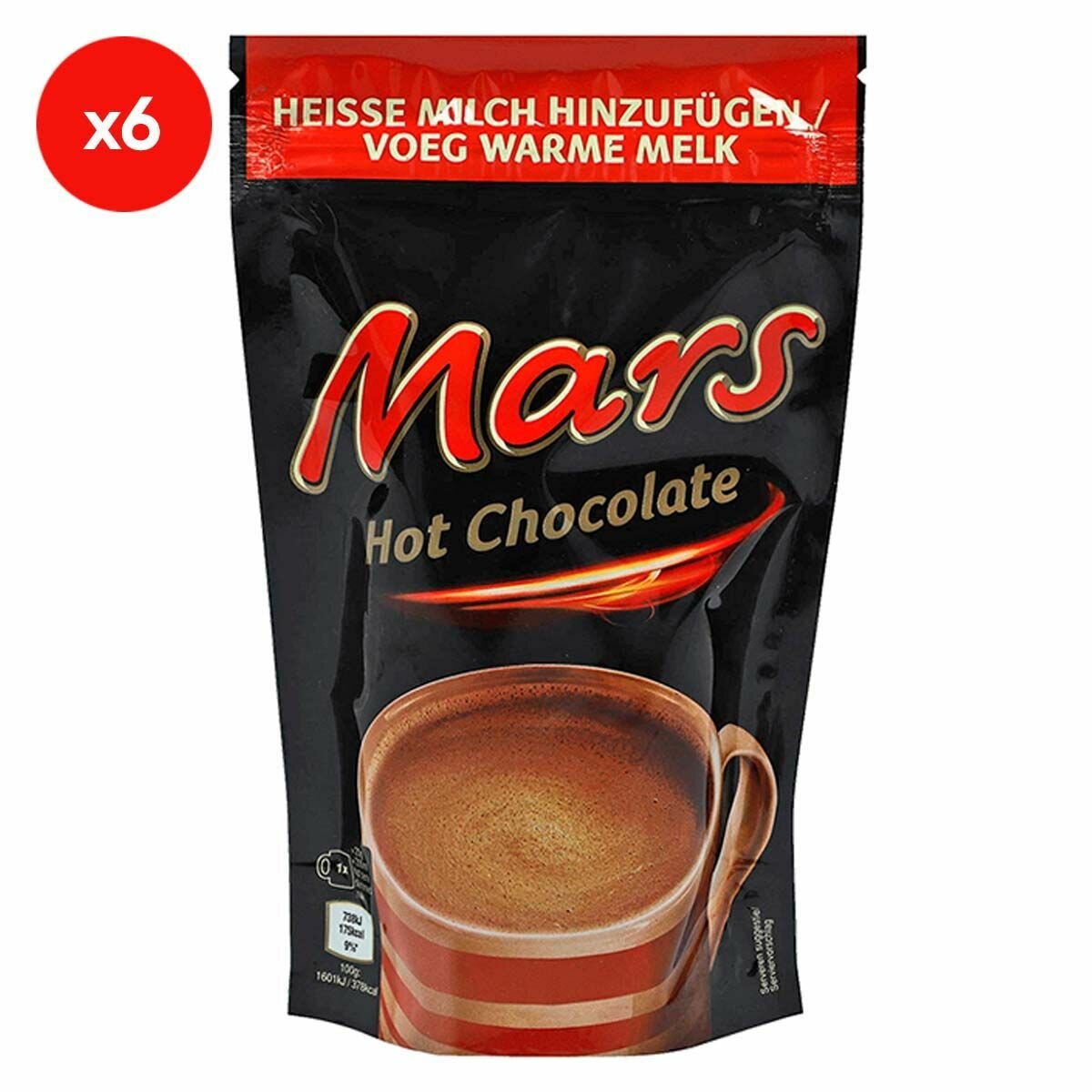 Горячий шоколад Mars Hot Chocolate (Германия), 140 г (6 шт)