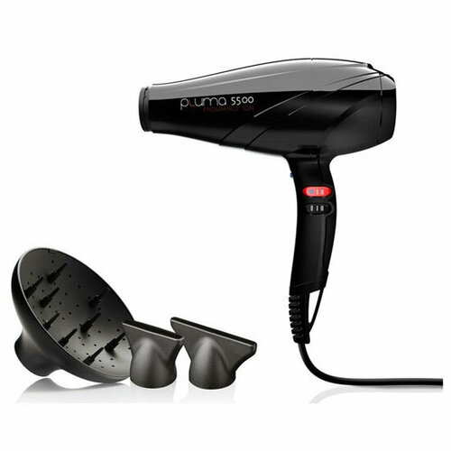 GAMA Pluma 5500 Endurance ION NR Фен с ионизацией - черный 1 шт 756400₽