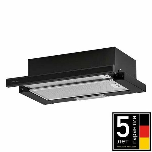 Вытяжка кухонная KRONA KAMILLA 600 GLASS BLACK 1139000₽