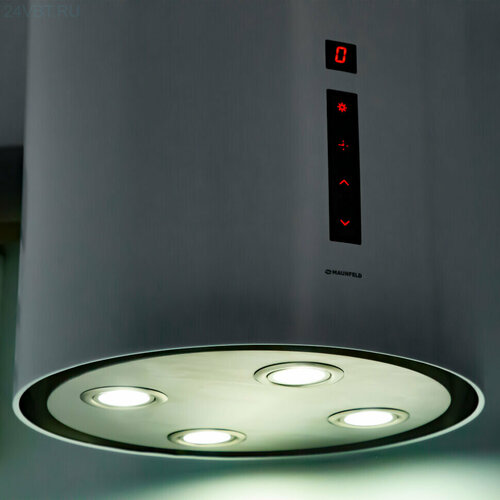 Островная вытяжка MAUNFELD Lee Isla sensor 39 черный 5799000₽