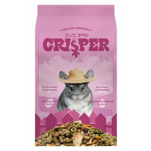 MR.Crisper Корм для шиншилл 900 г 11бо21 0,9 кг 51415 (1 шт) mr crisper mr crisper ивовый шар с сеном 150 г