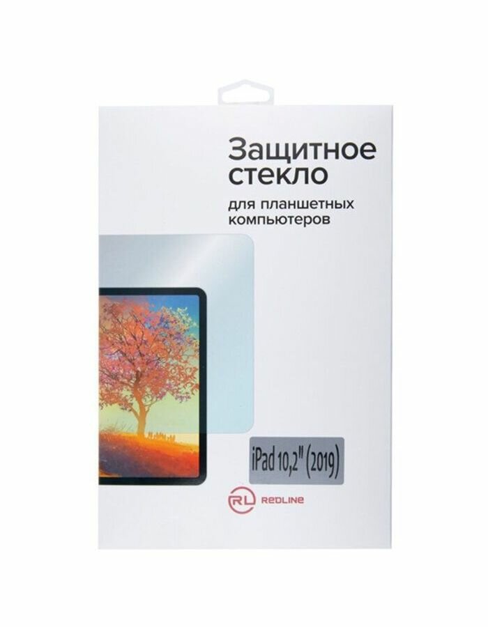 Защитный экран Red Line для APPLE iPad 10.2 (2019) Tempered Glass УТ000018690