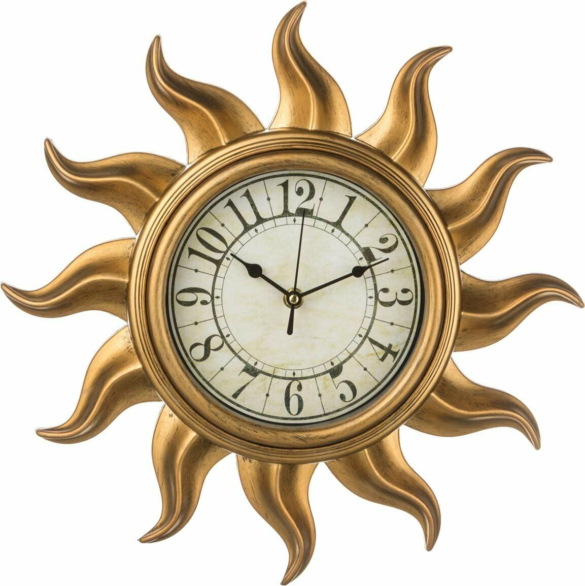 Часы настенные кварцевые swiss home 38*38*5 см, D циферблата 16 см. KSG-220-182