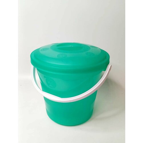Ведро с крышкой пластиковое 9 л
