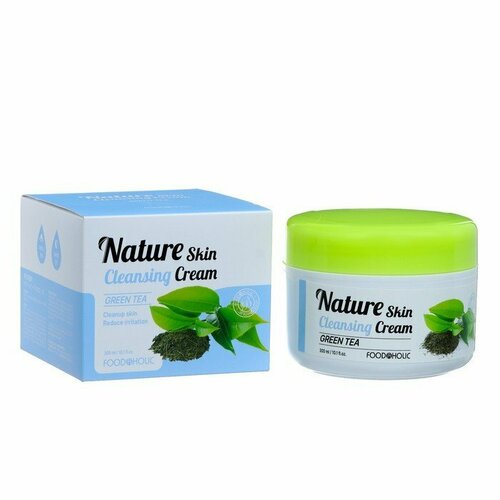 Крем для лица Foodaholic, очищающий, с экстрактом зеленого чая, 300 мл (комплект из 2 шт)