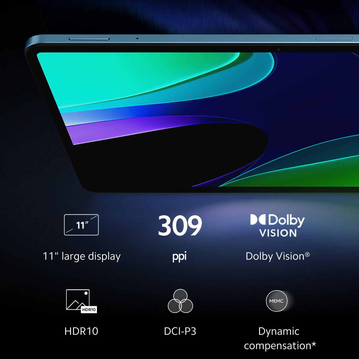 Планшет Xiaomi Pad 6 8GB+256GB Champagne Gold — фото 1