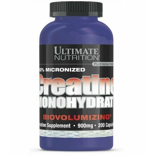 Ultimate Nutrition Creatine Monohydrate (200 кап)