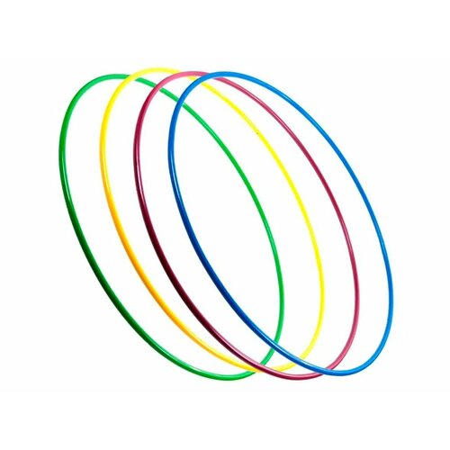 Обруч гимнастический цветной стальной Диаметр - 90 см D-90cm-900 гр 749₽