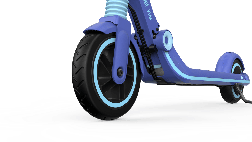 фото Ninebot by Segway Электросамокат Ninebot eKickScooter Zing E8 (blue), макс. скорость 14 км/ч, запас хода 10 км/40 мин, 150 Вт мотор