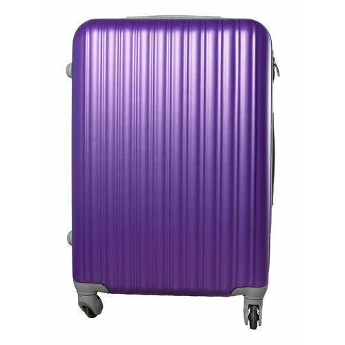 Чемодан , 89 л, размер L, фиолетовый