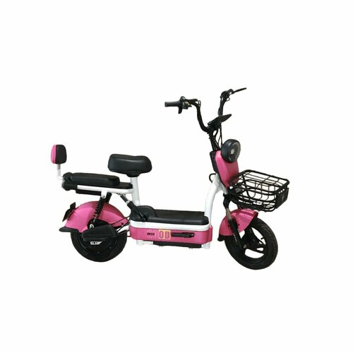 Электровелосипед городской ebike 14 дюймов 350 вт с высокоскоростным мотором и дополнительным сидением 5094000₽