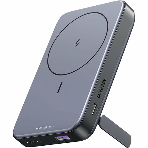 Внешний аккумулятор Ugreen Power Bank PB206 10000mAh Space Grey 15086 черный, серый, размер 113 х 68 х 19 мм