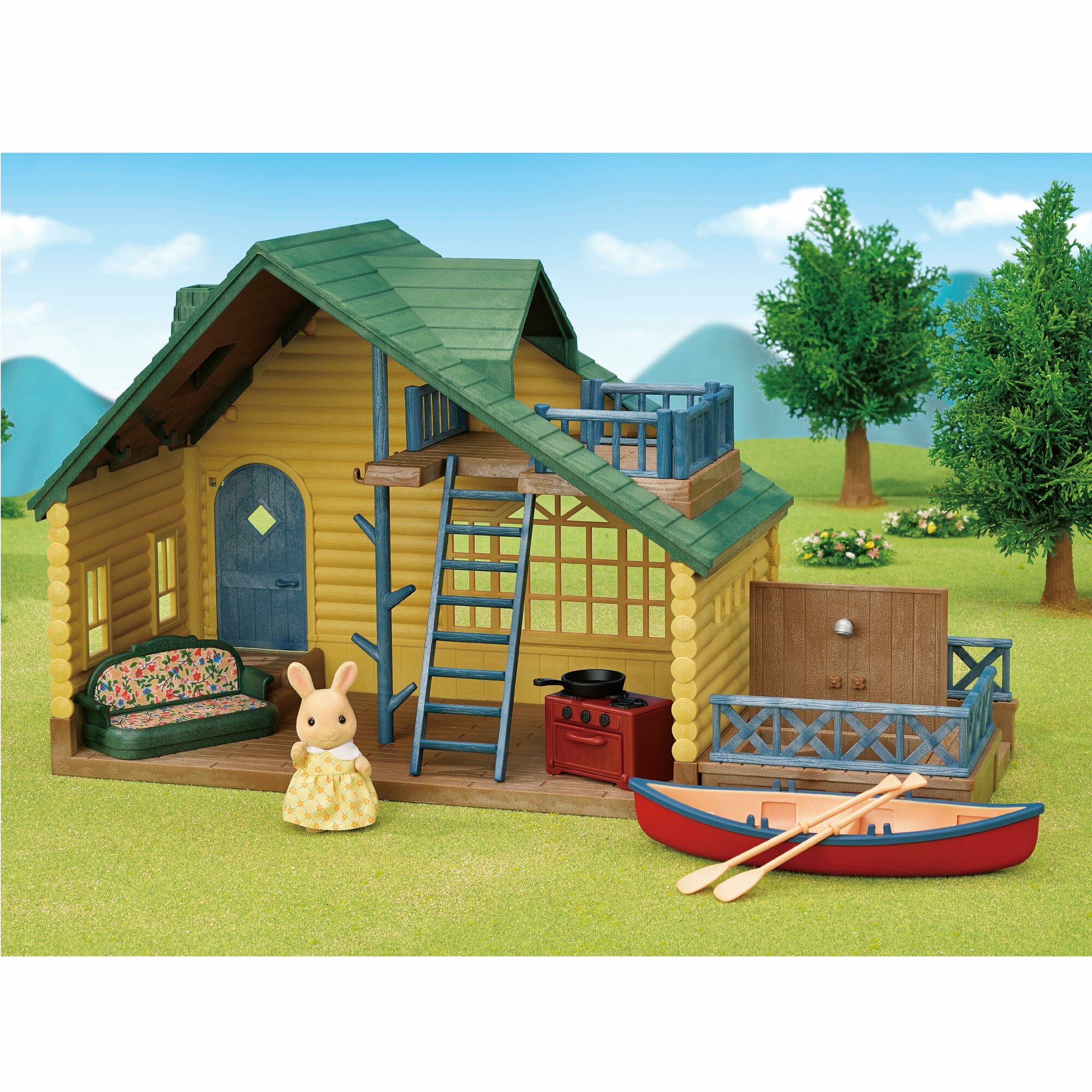 Sylvanian Families Игровой набор "Коттедж с зеленой крышей" - фото №10