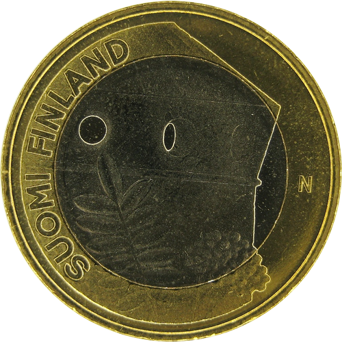Финляндия 5 евро 2013 Крепость Олафсборг UNC / коллекционная монета финляндия 5 евро 2013 монета здания остроботнии