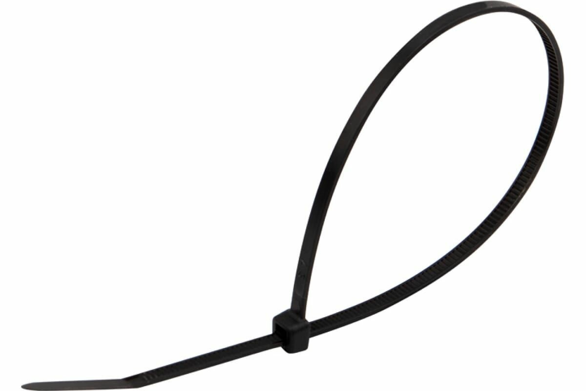 Нейлоновая кабельная стяжка REXANT 250x36мм черная 500 шт/уп