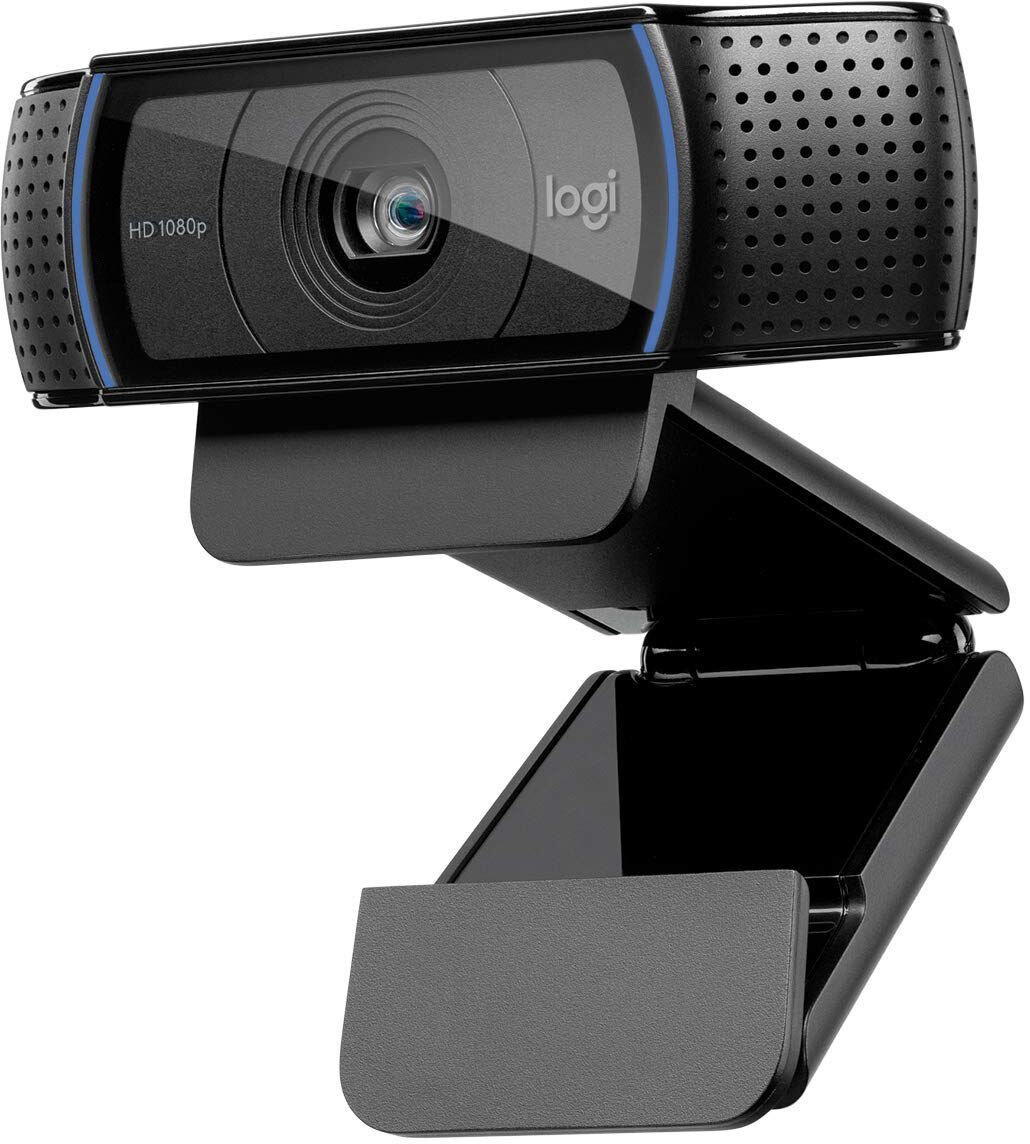 960-001055/960-000998 Logitech HD Pro Webcam C920 { USB 2.0, 1920*1080, 2Mpix foto, Mic, Black}