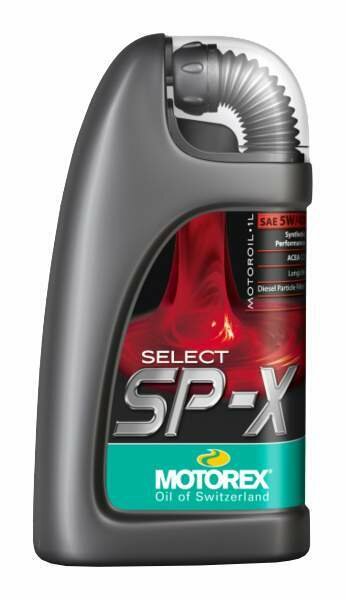 фото Синтетическое моторное масло Motorex Select SP-X 5W-40