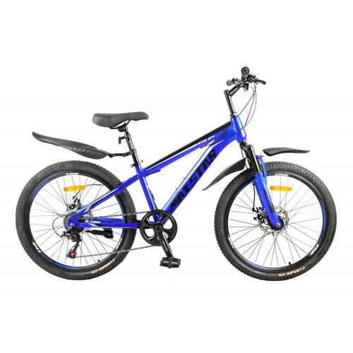 Велосипед MAXSTAR 24 Матовый Синий/Чёрный maxstar rechargeable drill 24 6v 5ah double battery