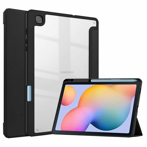 Чехол MyPads для Samsung Galaxy Tab S6 Lite 2022 2020 10.4' (P610, P615, P619) с местом для стилуса чехол mypads для samsung galaxy tab s6 lite 2022 2020 10 4 p610 p615 p619 с ремнями
