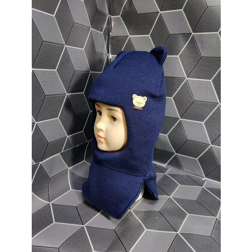 фото Шапка lukky, размер 48-50, синий