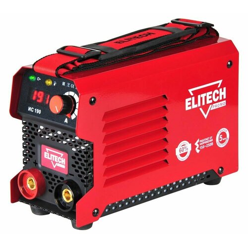 Сварочный аппарат инверторного типа ELITECH ИС 190 MMA MIGMAG 520900₽