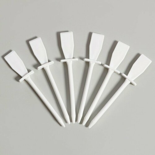 Инструмент для декорирования Шпатель набор 6 шт размер 1 шт 11 09 2 см 293₽