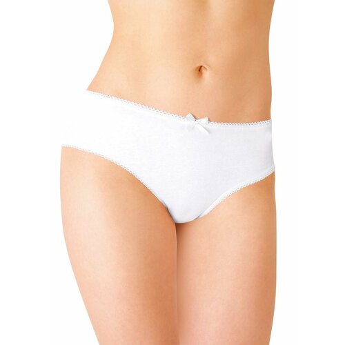 фото Трусы женское нижнее белье трусы слипы size+ 3xl, размер 3xl, белый нет бренда