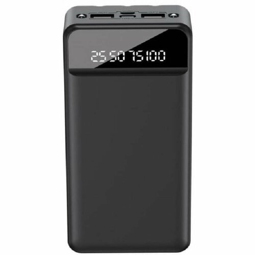 Внешний аккумуляторповербанкPower bank 30000mAh 2USBMicro USBType-C USB-С черный 382000₽