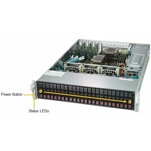 Сервер Никс sS9500/pro2U S924G2Fi Xeon Silver 4210R/128 ГБ/2 x 480 Гб SSD/Aspeed AST2500