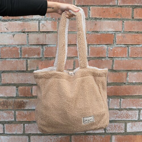 Сумка шоппер , бежевый