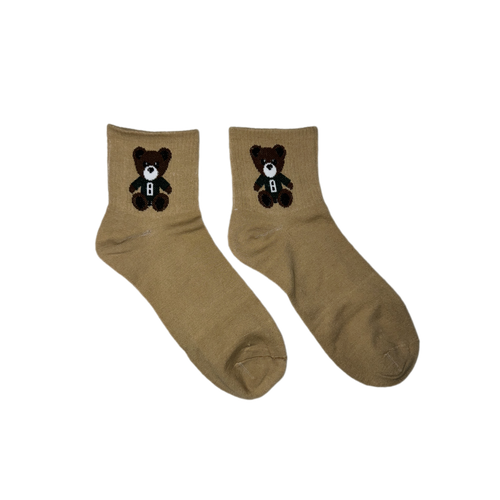 фото Носки , размер 36-41, бежевый, мультиколор tek style