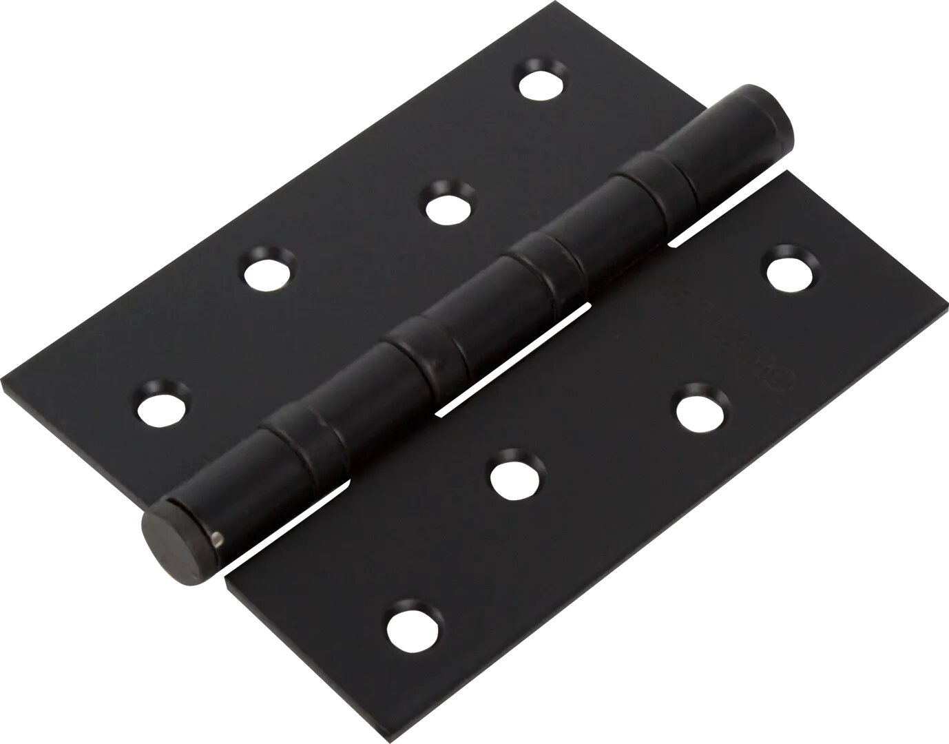 Петля универсальная U1004BB-BL/BL 100x75x2.5 мм сталь цвет матовый чёрный