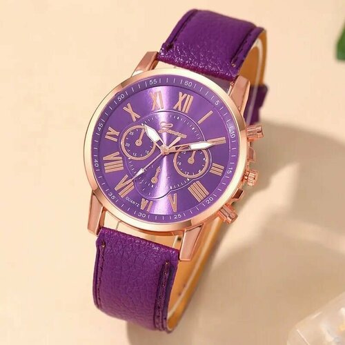 фото Наручные часы, фиолетовый, золотой time lider