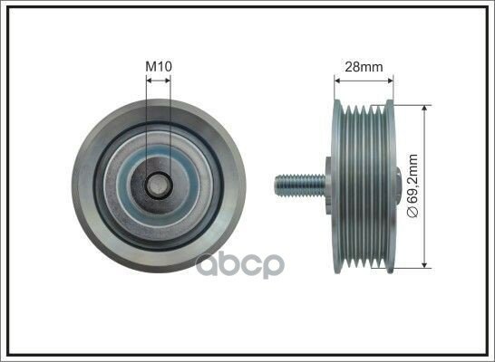 Ролик Приводного Ремня CAFFARO арт. 500512