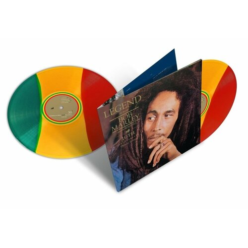 Виниловая пластинка Bob Marley: Legend (30th Anniversary Limited Edition) (Tri-Colored Vinyl). 2 LP metallica – metallica the black album 30th anniversary vinyl edition 2 lp