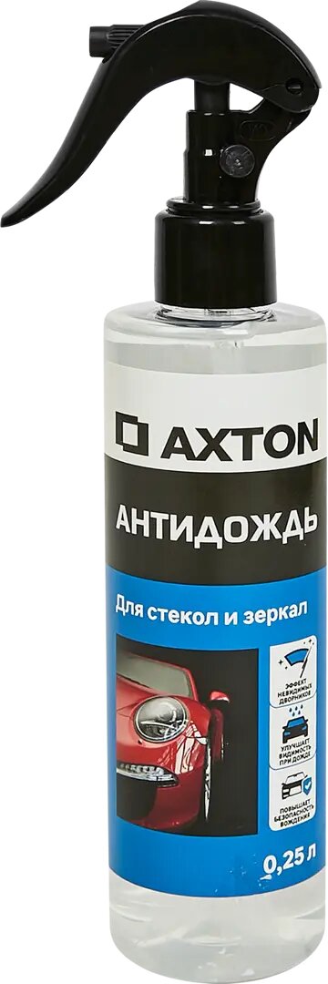 Антидождь для стекол и зеркал Axton 0.25 л