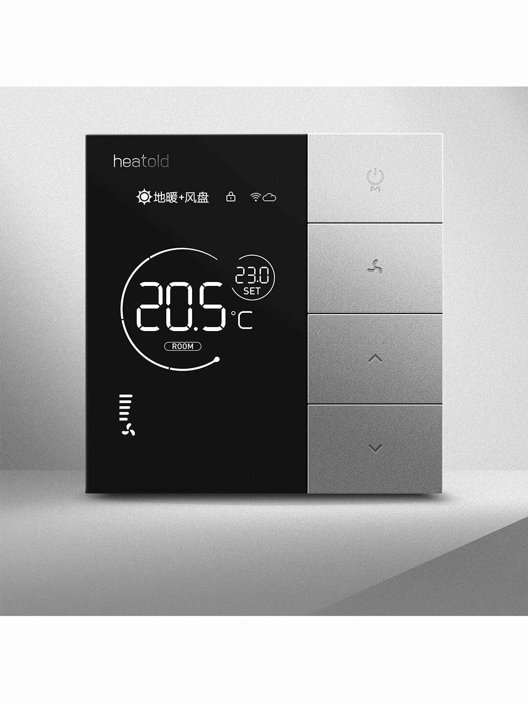 Картинки Умный термостат для кондиционера Xiaomi Heatcold Smart Thermostat Air Conditioner Black (TH1230A)