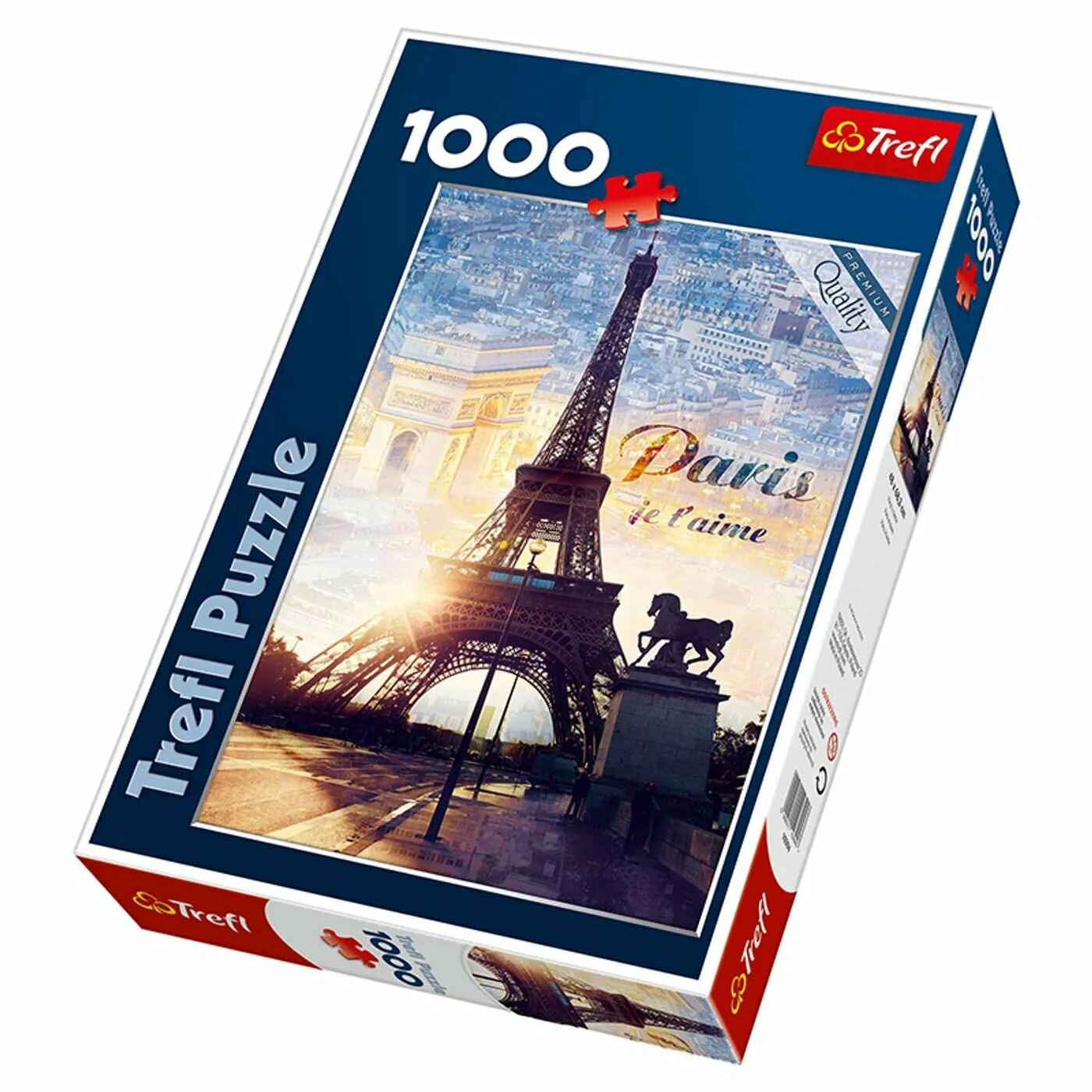 Пазл "Париж на рассвете" (1000 деталей) в коробке